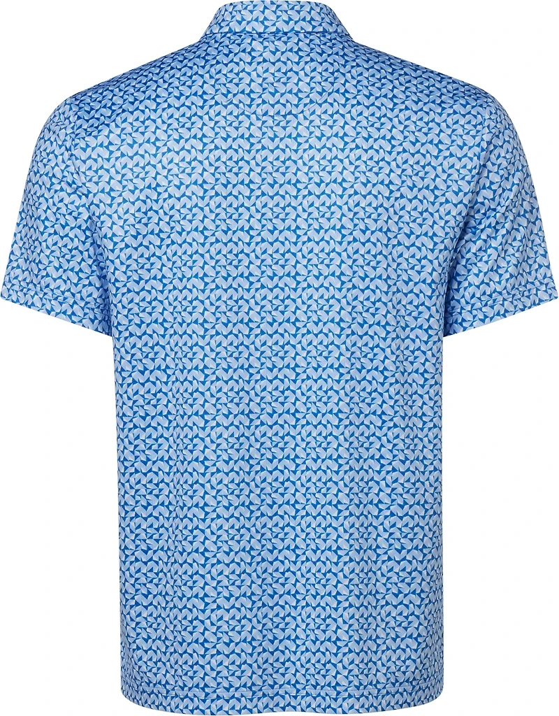 PGA Tour Men’s Abstract Geo Print Polo Shirt