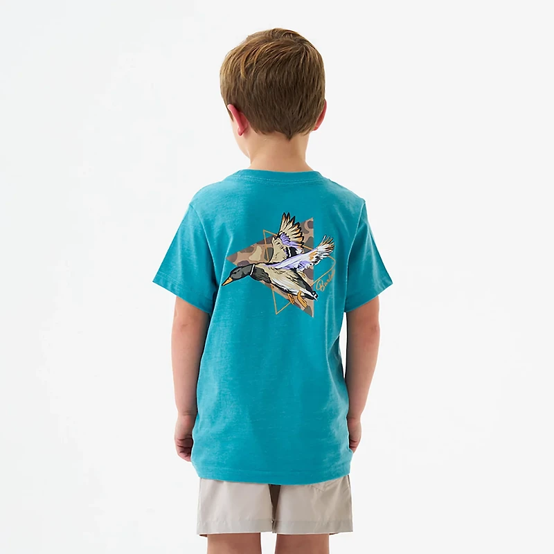 BURLEBO Boys' Pintail Diving Duck T-shirt