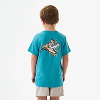BURLEBO Boys' Pintail Diving Duck T-shirt