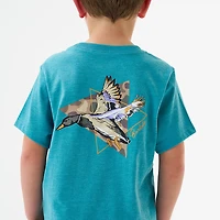 BURLEBO Boys' Pintail Diving Duck T-shirt