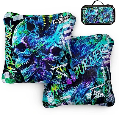 American Cornhole League Comp Teal Afterburner Cornhole Bags