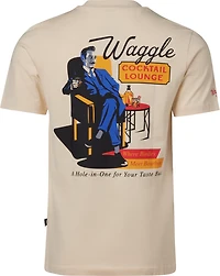 Waggle Golf Men's 3 Cocktail Lounge T-shirt