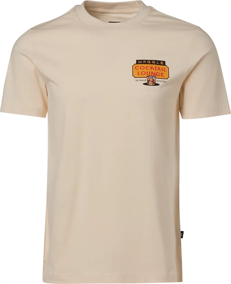Waggle Golf Men's 3 Cocktail Lounge T-shirt