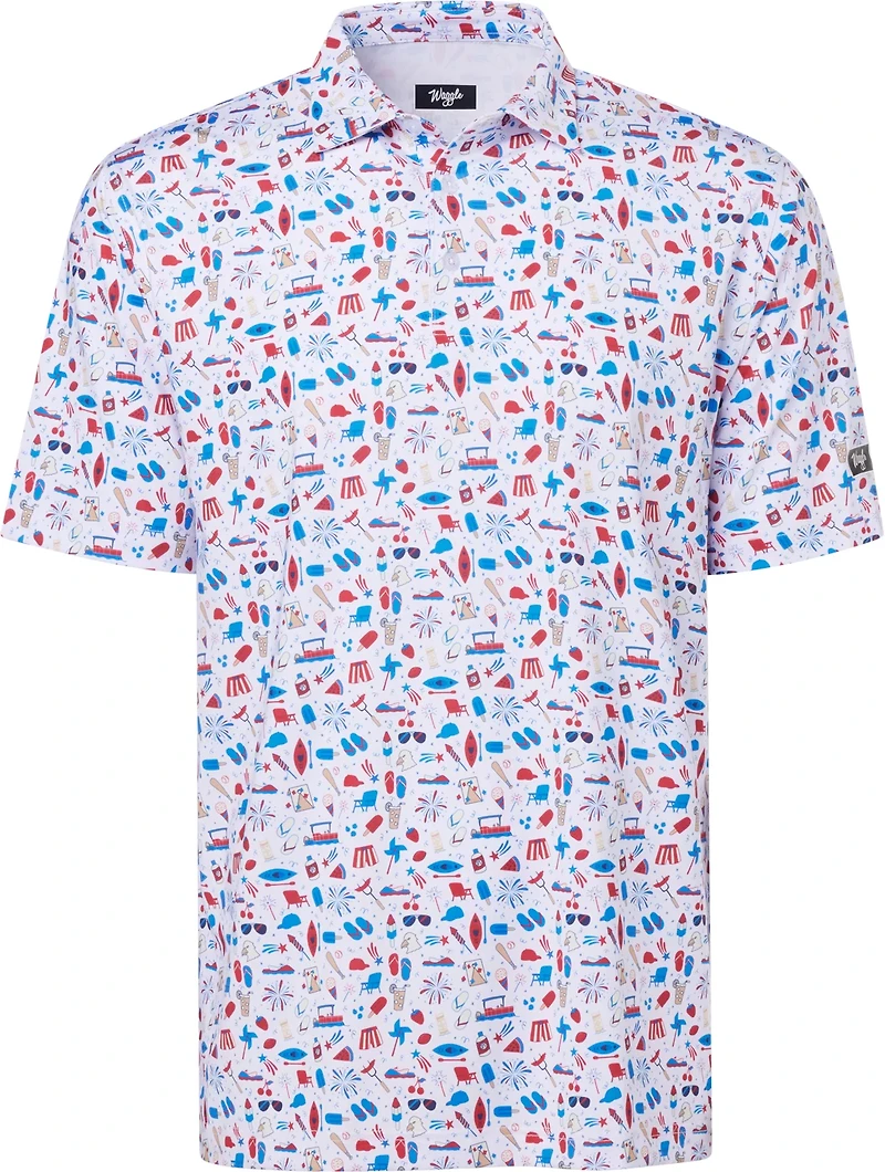 Waggle Men's Americana Polo Shirt