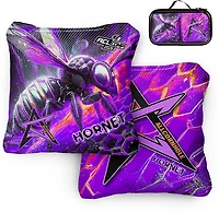 American Cornhole League Comp Bag Purple Hornet Bags
