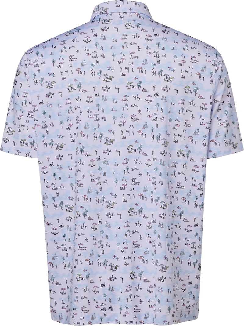 Waggle Men's Beached It Polo Shirt