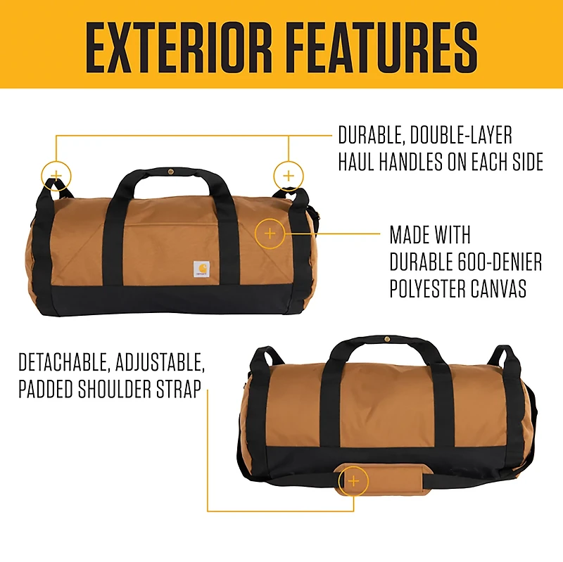 Carhartt 40 L Classic Round Duffel Bag