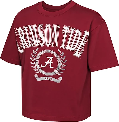 Outerstuff Girls' University of Alabama Can't Lose Boxy Graphic T-shirt