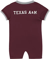 Outerstuff Infants' Texas A&M University Scatter Print Pinch Short Sleeve Romper
