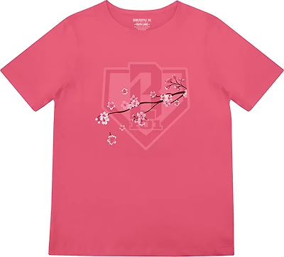 Baseball Lifestyle 101 Boys' Batters and Blossoms T-shirt