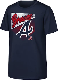 Outerstuff Boys' Atlanta Braves Prime Plate Graphic T-shirt