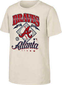 Outerstuff Boys' Atlanta Braves Triple Hit Graphic T-shirt