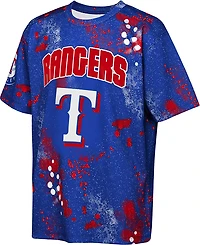 Outerstuff Boys' Texas Rangers Stadium Lights Sublimation Graphic T-shirt