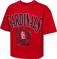 Outerstuff Girls' St. Louis Cardinals Can't Lose Boxy Graphic T-shirt