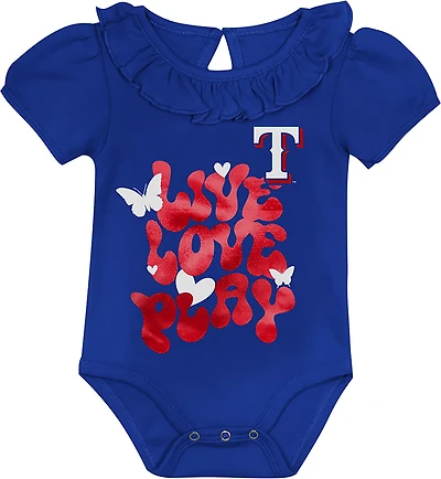 Outerstuff Infants' Texas Rangers Hop Base Creeper Set 2-Pack