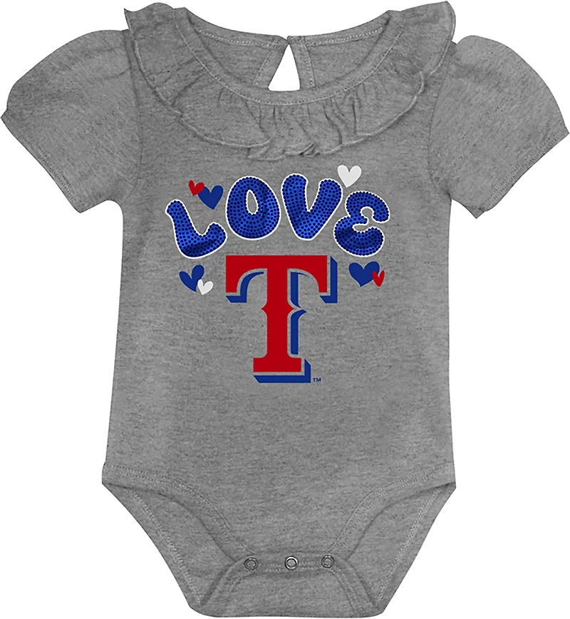 Outerstuff Infants' Texas Rangers Hop Base Creeper Set 2-Pack