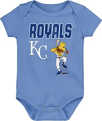 Outerstuff Infants' Kansas City Royals Home Plate Creeper Set 3-Pack