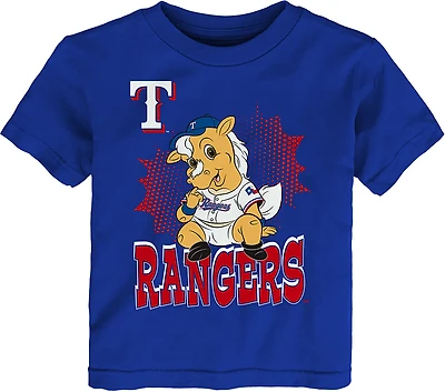 Outerstuff Toddlers' Texas Rangers Mascot 3.0 Graphic T-shirt