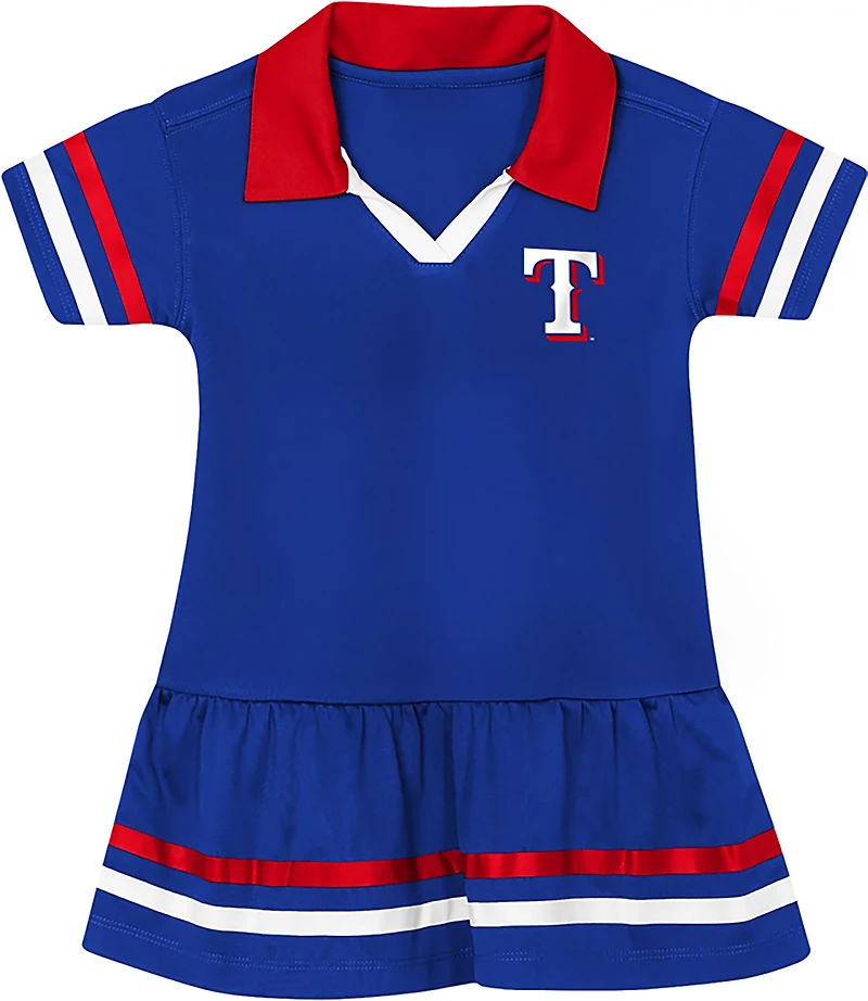Outerstuff Toddler Girls' Texas Rangers BB Hit Fashion Dress