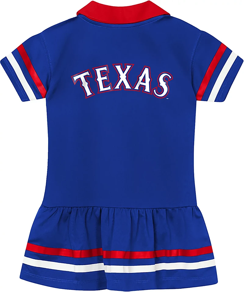 Outerstuff Toddler Girls' Texas Rangers BB Hit Fashion Dress