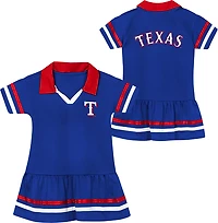 Outerstuff Toddler Girls' Texas Rangers BB Hit Fashion Dress