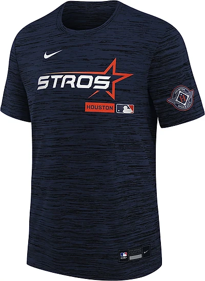Nike Boys' Houston Astros City Connect AC Velocity Graphic T-shirt