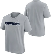 Nike Boys' Dallas Cowboys NFL Wordmark Graphic T-shirt