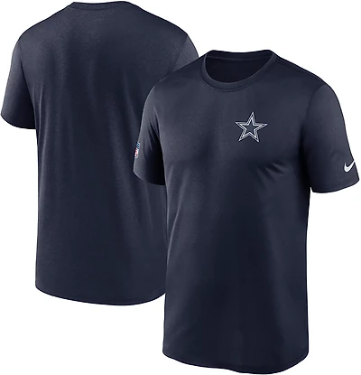 Nike Men's Dallas Cowboys Dri-Fit Small Logo Legend Graphic T-shirt
