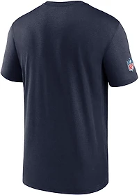 Nike Men's Dallas Cowboys Dri-Fit Small Logo Legend Graphic T-shirt