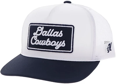 Hooey Adults' Dallas Cowboys DC Patch Trucker Cap