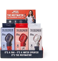 United We Swag The Mistinator 2-in-1 Rechargeable Misting Fan