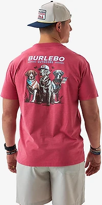 BURLEBO Men's American Dogs T-shirt