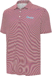 Antigua Men's Houston Cougars School Script Skills Short Sleeve Polo Shirt