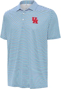 Antigua Men's Houston Cougars Primary Logo Skills Short Sleeve Polo Shirt