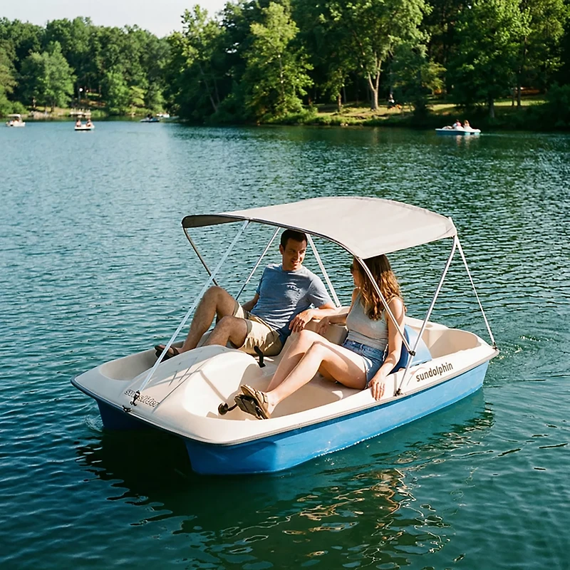 Sun Dolphin Slider 96 Pedal Boat with Canopy