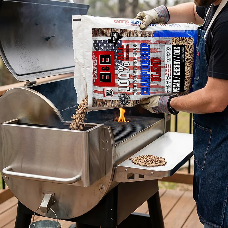 B&B 40 lb Championship Blend Pellet Grill Fuel