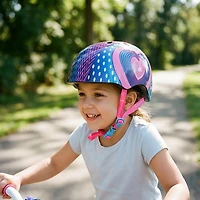 Raskullz Kids' Hearts LED Light-Up Bike Helmet