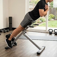 Sunny Health & Fitness 45-Degree Hyperextension Roman Chair