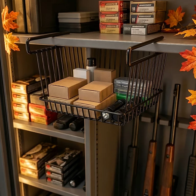SnapSafe Hanging Shelf Basket