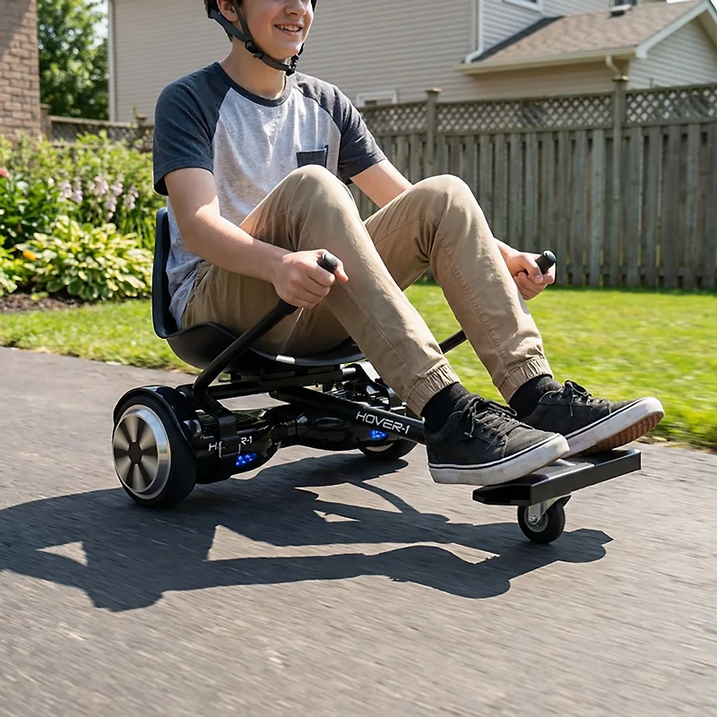 Hover-1 Adults' Ultra Electric Scooter and Buggy Cart Combo