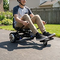 Hover-1 Adults' Ultra Electric Scooter and Buggy Cart Combo