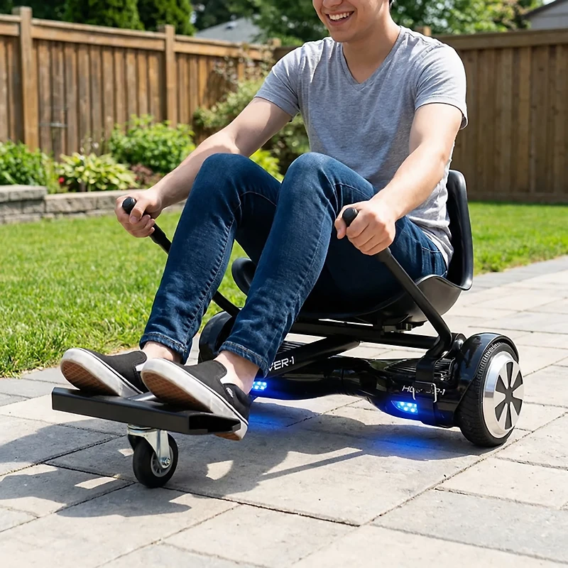 Hover-1 Adults' Ultra Electric Scooter and Buggy Cart Combo