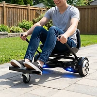 Hover-1 Adults' Ultra Electric Scooter and Buggy Cart Combo