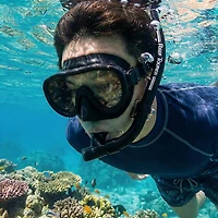 ReefTourer Adults' Single-Window Mask and Snorkel Set