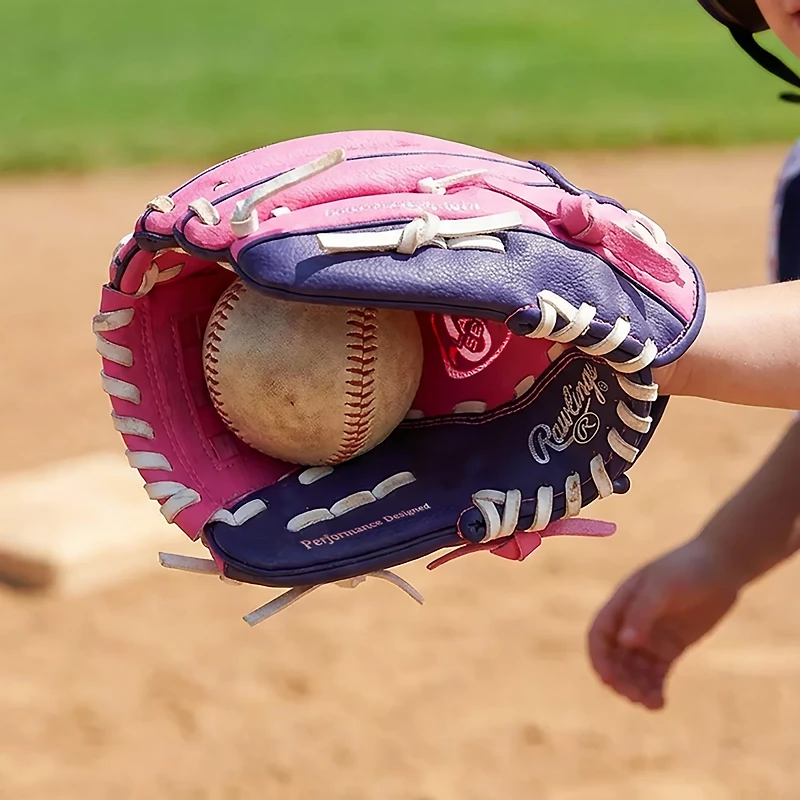 Rawlings Girls' Players 9 in T-ball Utility Glove