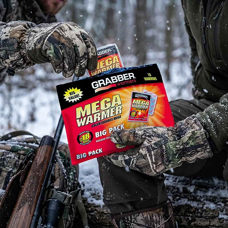Grabber Mega Hand Warmer 10-Pack
