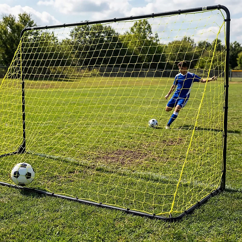 Franklin Heavy-Duty 6 ft x 12 ft Steel Folding Soccer Goal