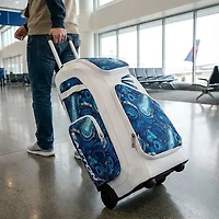 EASTON Traveler Stand-Up Wheeled Duffel Bat Bag