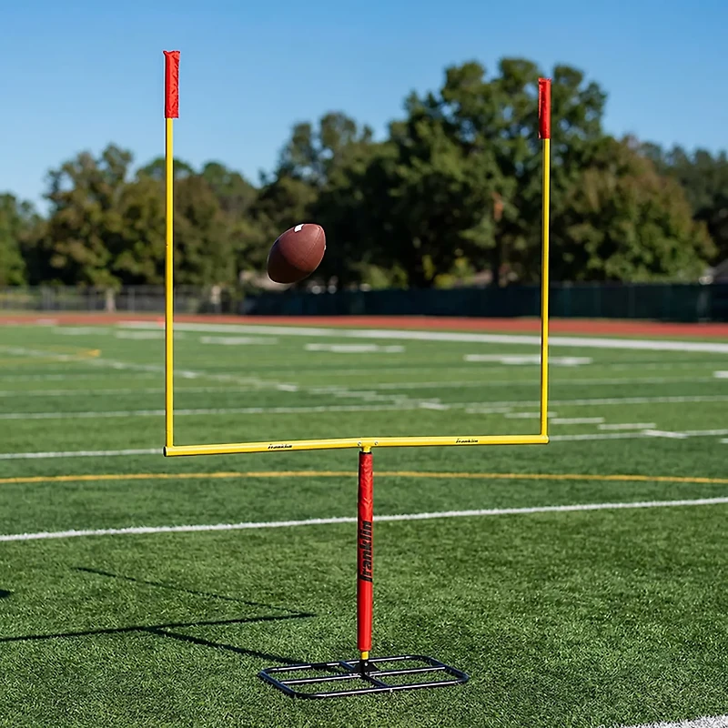 Franklin 8 ft 6 in x 5 ft 6 in Authentic Steel Football Goal Post