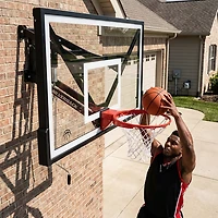 Silverback NXT 54 in Steel Wall-Mounted Basketball Hoop